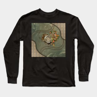 Wonderful steampunk clock Long Sleeve T-Shirt